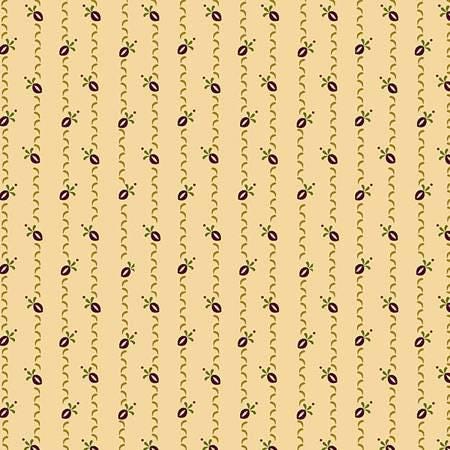 Tan Berry Stripe - Butter Churn Basics - Kim Diehl - Henry Glass - 6558-33