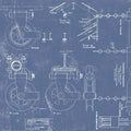 In The Wings Denim - Art Journal - J. Wecker Frisch - Riley Blake - C13044R-DENIM