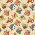 Tossed Cats Cream Multi - Benartex - 16307B-07