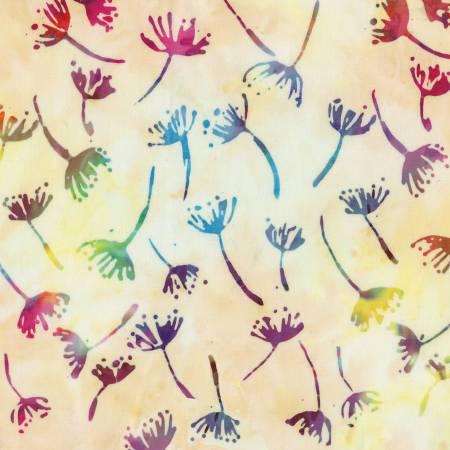 Rainbow Dandelion Seeds Breezy Brights - Batik - Anthology - 872Q-1