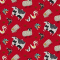 On the Farm - Red Animals - Contempo - CON9450-10