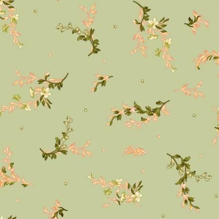 Belle Epoque - Green Tossed Mini - Maywood Studio - 9876M-G