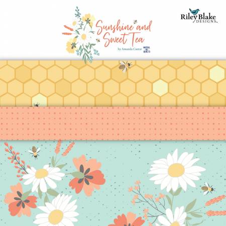 Sunshine and Sweet Tea - 10in Squares 42pcs bundle - Riley Blake Designs - 10-14320-42