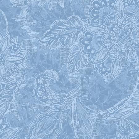 118in Wide - Shadows - Jacquard Sky Blue - Oasis Fabrics - 1830808