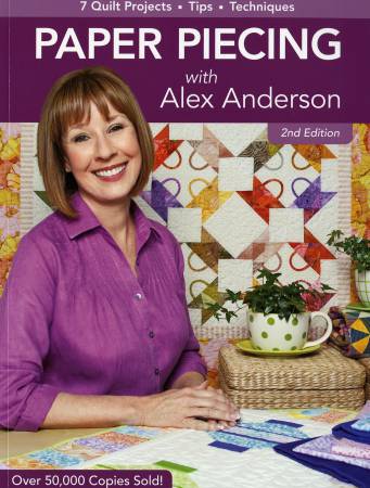 Paper Piecing with Alex Anderson - Book - C & T Publishing - 10768