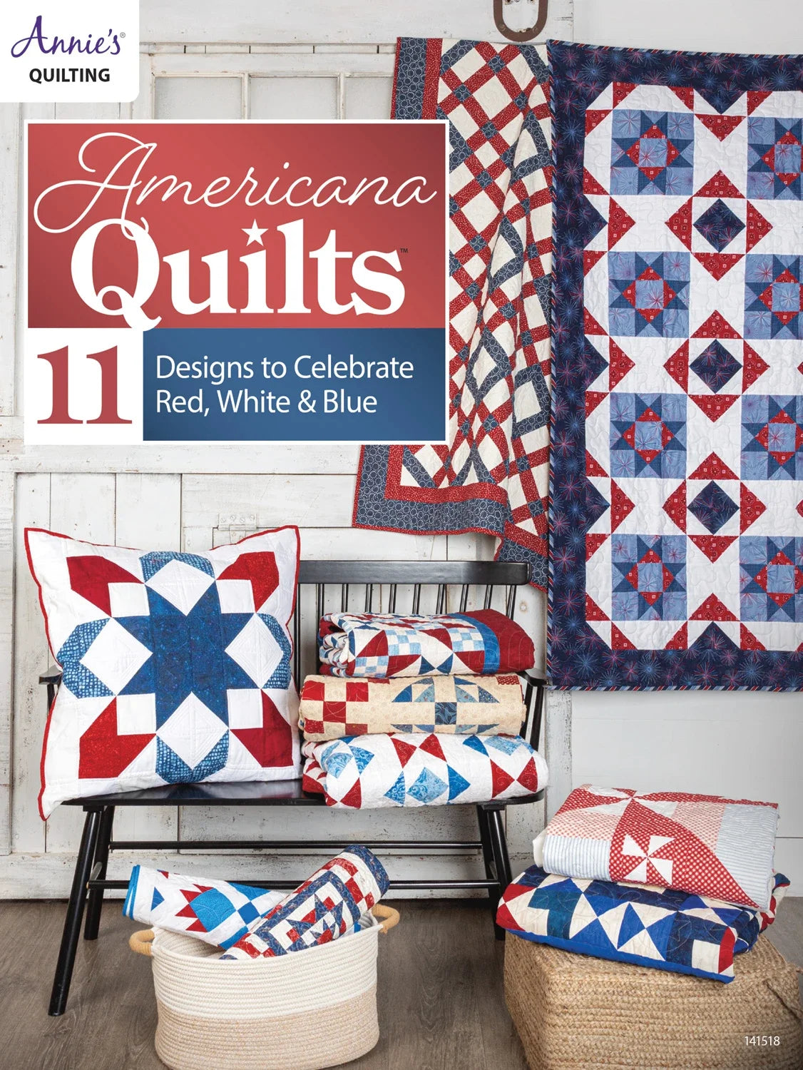 Books - Americana Quilts 11 Designs to Celebrate Red, White & Blue 141518