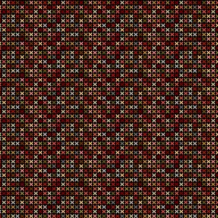 Black Cross Stitch Texture - Home Sweet Home - Debbie Busby - Henry Glass - 3166-99