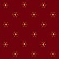 Cranberry Diamond Clusters - Quiet Grace - Kim Diehl - Henry Glass - 918-88