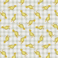 Ducks on Plaid - A Beautiful Day - Henry Glass - 1095-44