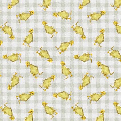 Ducks on Plaid - A Beautiful Day - Henry Glass - 1095-44