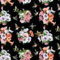 Hummingbirds Black - Dating Game - Elizabeth’s Studio - 40007E-BLACK