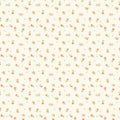 Flower Toss Cream - Spring's in Town - Riley Blake - C14214R-CREAM