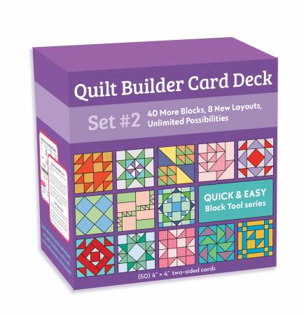 Quilt Builder Card Deck 2 - C T Publishing - 20491