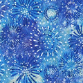 Fireworks Blue Jay Batik - Robert Kaufman - SRK2190482