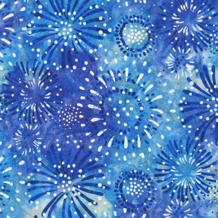 Fireworks Blue Jay Batik - Robert Kaufman - SRK2190482