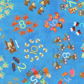 Fabric - Numbers - Blue - Fun ABC 123 - Robert Kaufman - RALD229054