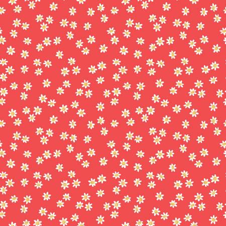 Daisy Field Poppy - Sweet Picnic -Riley Blake - C12095R-POPPY