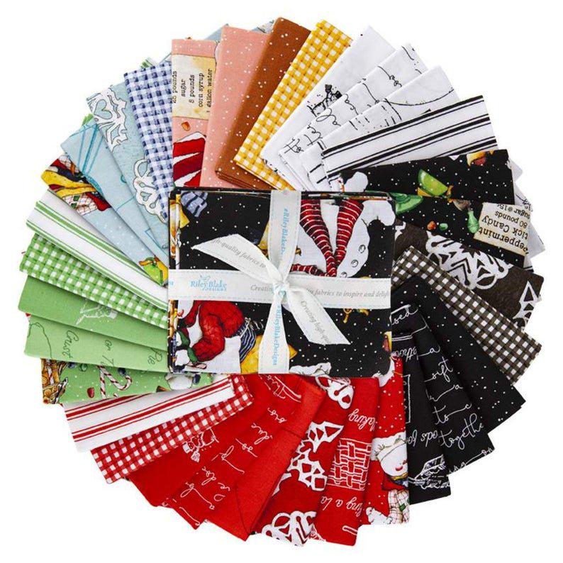 Snow Sweet Fat Quarter Bundle - 32pcs - J. Wecker Fresch - Riley Blake - FQ-9660-32