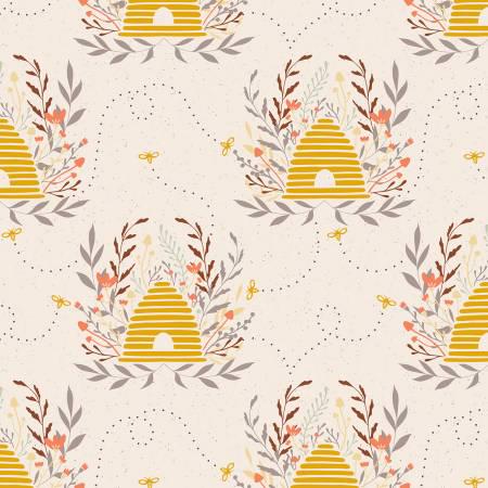 Harmony Main Cream - Riley Blake Designs - C11090R-CREAM