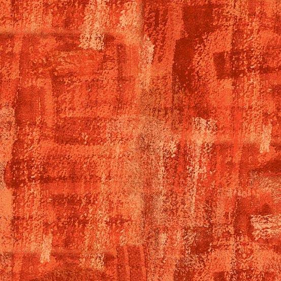 Fabric - Brushline - A-8537-O1 - Really Orange - Andover