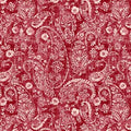 Ruby Paisley 7in repeat