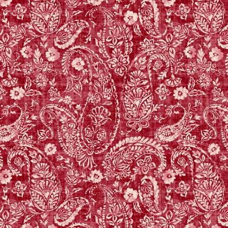 Ruby Paisley 7in repeat