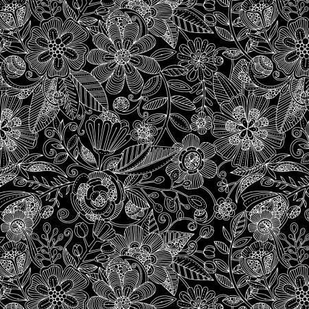 Black Garden Bliss - Contempo Studio - 13115B-12
