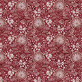 108" Wide Backing - Dark Red Elizabeth - Jacobean Allover - P B Textiles - ELIZ5112-DR