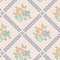 108" Wide Backing - Mercantile Adore - Blues - Lori Holt - Riley Blake - WB14408R-BLUES