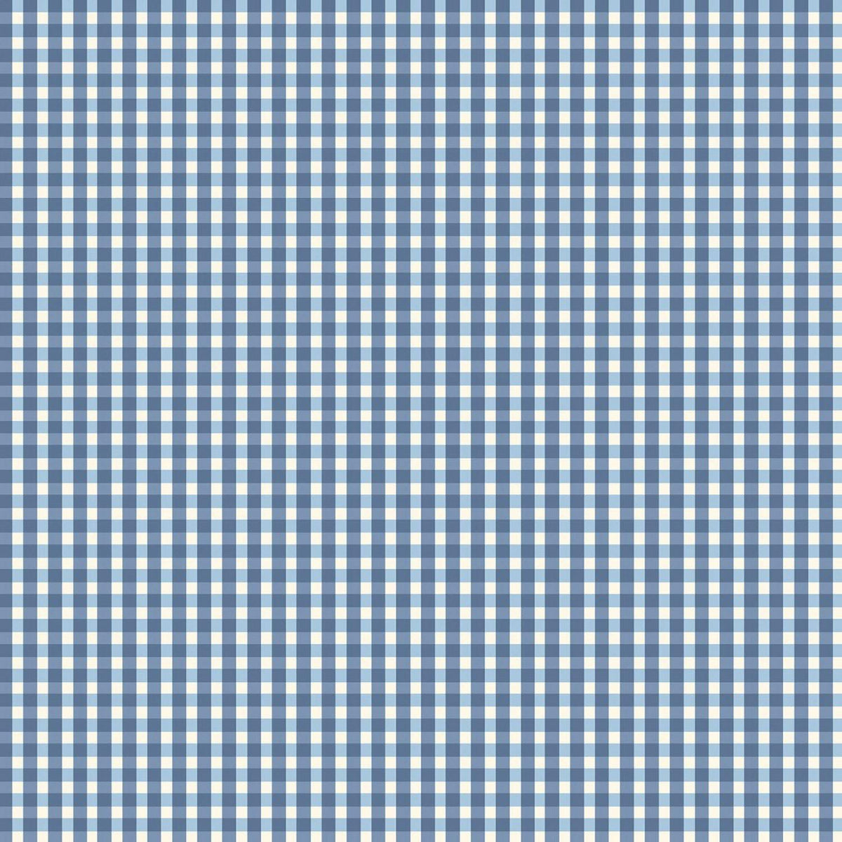 Blue Gingham Plaid - Lovely Bunch - Maywood Studio - 10276M-B
