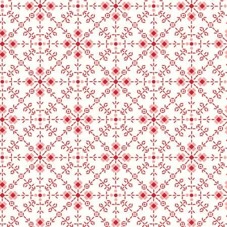108" Wide Backing - Red - Bee Plaids Homemade - Riley Blake Designs - WB12040R-RED