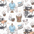 Sew Kewpie - Main Cloud - Riley Blake Designs - C10540R-CLOUD