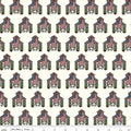 Celebrate America Barns - Cream - Riley Blake Designs - C8281-CREAM