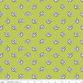 Paperdoll - Polka Button - Green - Joy Studio - Riley Blake - C7564-GREEN