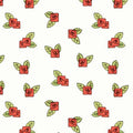 Rose Toss White - Be Mine Valentine - J. Wecker Frisch - Riley Blake - C12786R-WHITE