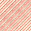 Fabric - Rainbow Dreams-Pink - Diagonal Stripes