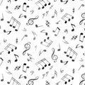 White Music Notes - Elizabeth’s Studio - 148E-WHT