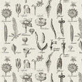 Flower Study Lt. Gray - Art Journal - J. Wecker Frisch - Riley Blake - C13042R-LTGRAY