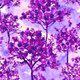 Chromaview - Purple Trees - Blank Quilting - Denise Russell - 9729-55