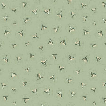 Mint Fireflies - Moonbeam Dreams - Poppie Cotton - MD23867
