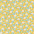 Yellow Flowerbed - Wild Flour - Windham Fabrics - 53496-2