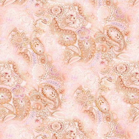 Pink Paisley - P & B Textiles - Daniella - DANI4511-P