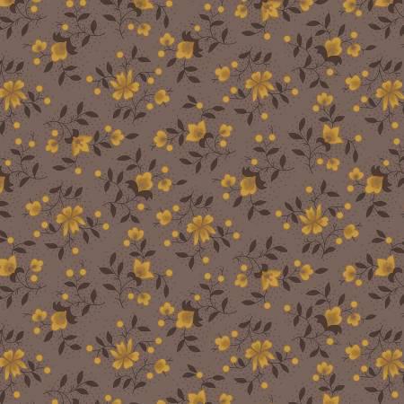 Right as Rain - Gray Tossed Blooms - Kim Diehl - Henry Glass - 9833-93
