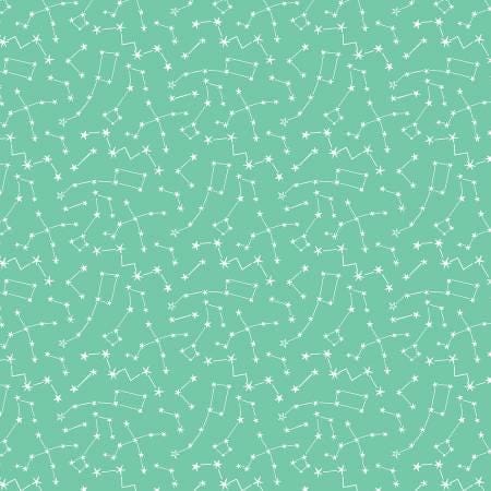 Fresh Starry Night Glows in the Dark - Michael Miller - DG11099-FRES-D