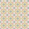 Cross Stitch Hearts on Cream - Lewis and Irene - A669