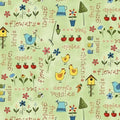 Backyard Happenings - Green Words - Henry Glass - 2588-66