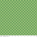 Cozy Christmas Gingham Green - Lori Holt - Riley Blake - C7972-GREEN