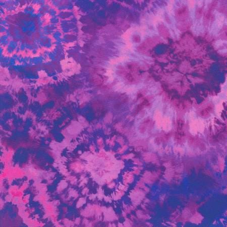 108" Wide Backing - Tie Dye Orchid - Robert Kaufman - WELDX2130219