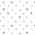 Lilac Small Lilac Flowers Tossed - Bloomerang - Jane Shasky - Henry Glass - 960-05