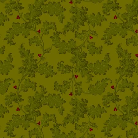 Pine Leafy Vines - Quiet Grace - Kim Diehl - Henry Glass - 923-66
